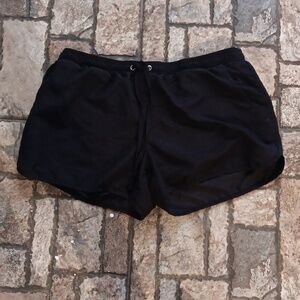 Womens Athletic Black Shorts